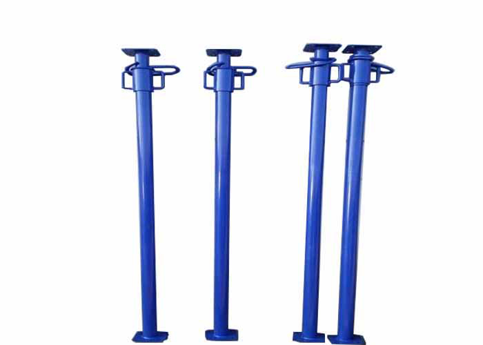 Adjustable Height Scaffolding Steel Props Adjustable Length Fast Installation