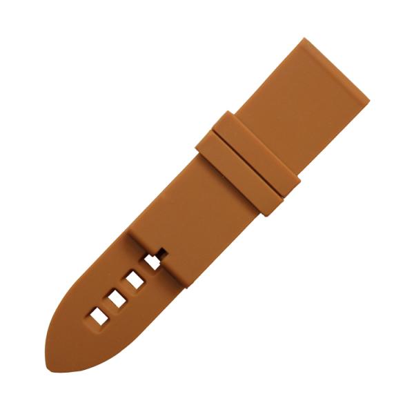 Simulate Stitching Men'S Silicone Watch Bands 26mm With Pattern