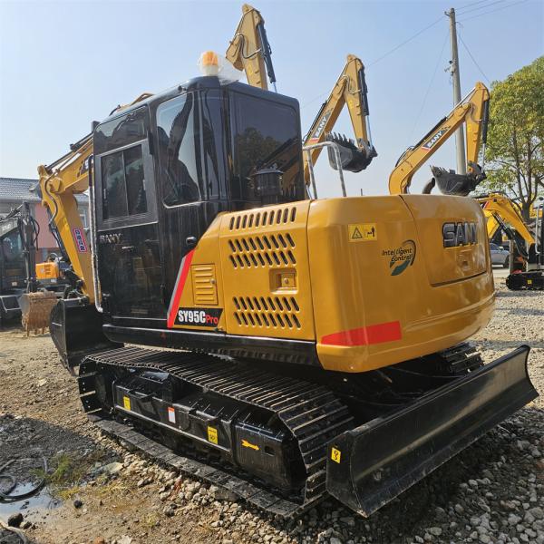 Hydraulic 9 Ton / 10 Ton Mini Excavator Machine Secondhand SY95C