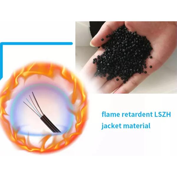 Single Mode 2 Core G657A LSZH Fiber Optic Outdoor FTTH Drop Cable