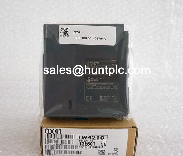 QX41 Mitsubishi Universal Q CPU module 32 point, 24 VDC input (4mA), sink type, 32 points/common