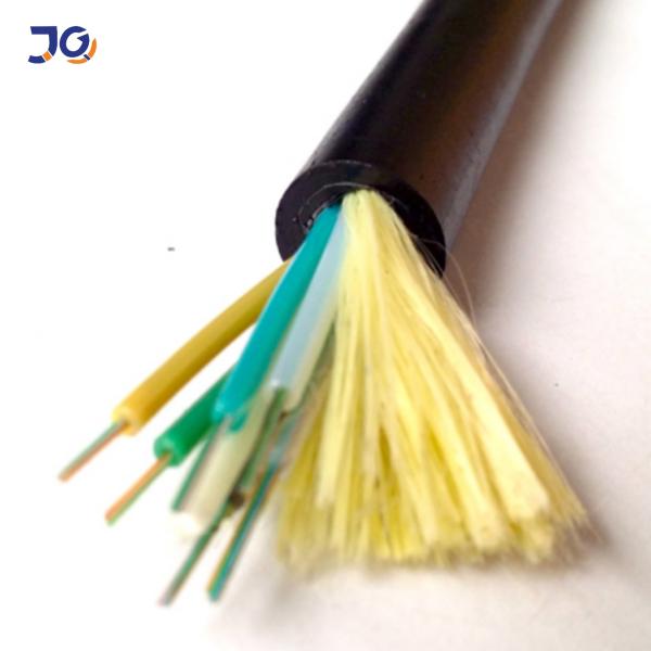 Single Mode 24 Core ADSS Communication Cable , All Dielectric Fiber Optic Cable