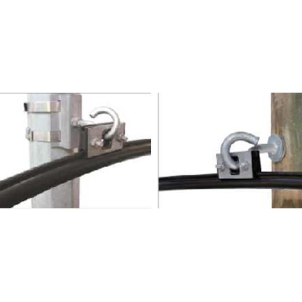 ADSS Figure-8 Cable Suspension Clamp For Pole Mounting On Hook