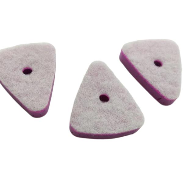 Personalized Disposable Toilet Brush Triangle Shaped For Cleaning