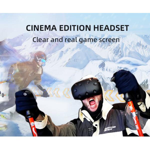 Dynamic Indoor Ski Simulator 9d Virtual Reality Snowboard Simulator Machines
