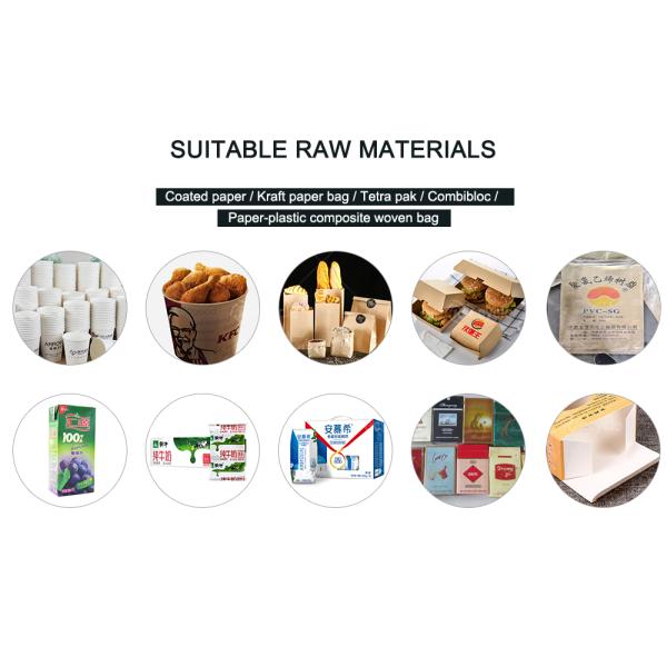 Customized Small Milk Pack Crusher Shredder Machine for Waste Plastic Paper Recycling