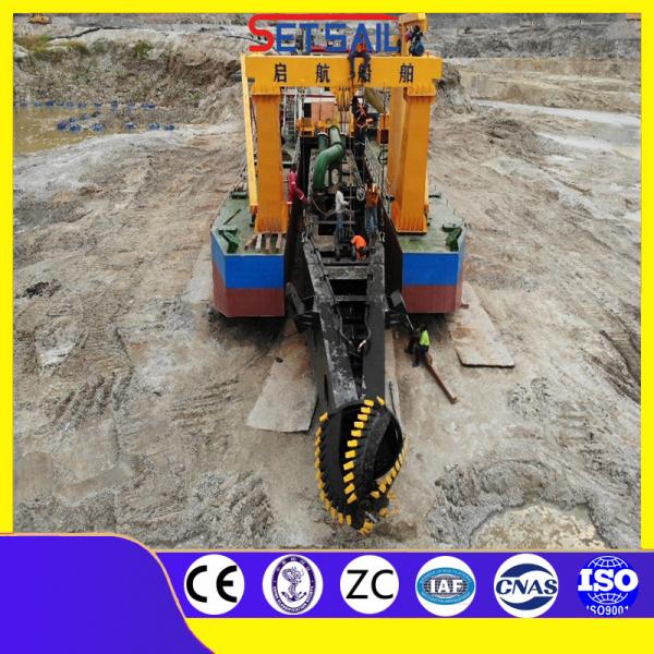 Customized 26inch Cutter Suction Sand Dredger with Cutter Head Maximum Dredging Depth 30m