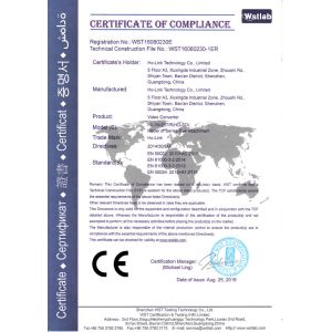 Ho-link Technology Co., Limited Certifications