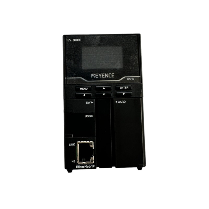 KEYENCE KV-8000 Original Programmable Controller CPU Unit Main Focus on Equipment Data