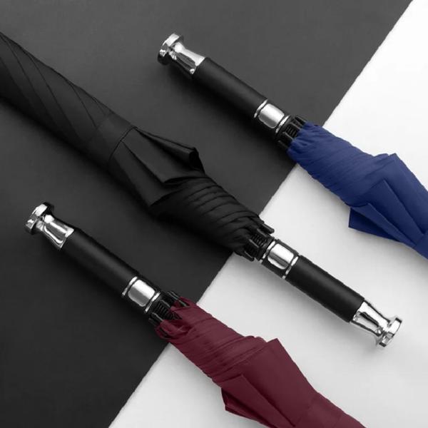 Golf Rolls Royce Umbrella Automatic Pongee Panel Customized M LOGO for 4S Advertising
