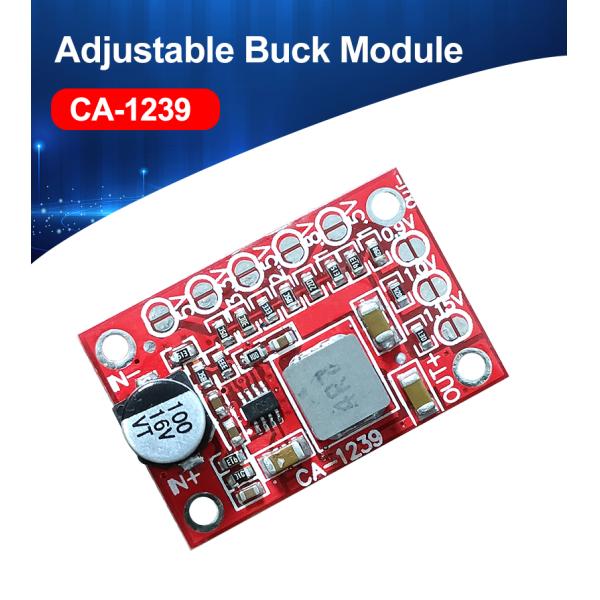 Step Down Power Module CA-1239 Adjustable Buck Converter 5-15V Input 1.25V/1.5V/1.8V/2.5V/3.3V/5V Output