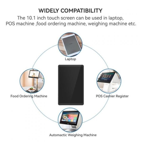 MIPI Interface TFT LCD Touch Screen 10.1 Inch Wide Viewing Angle Display 800x1280 Resolution
