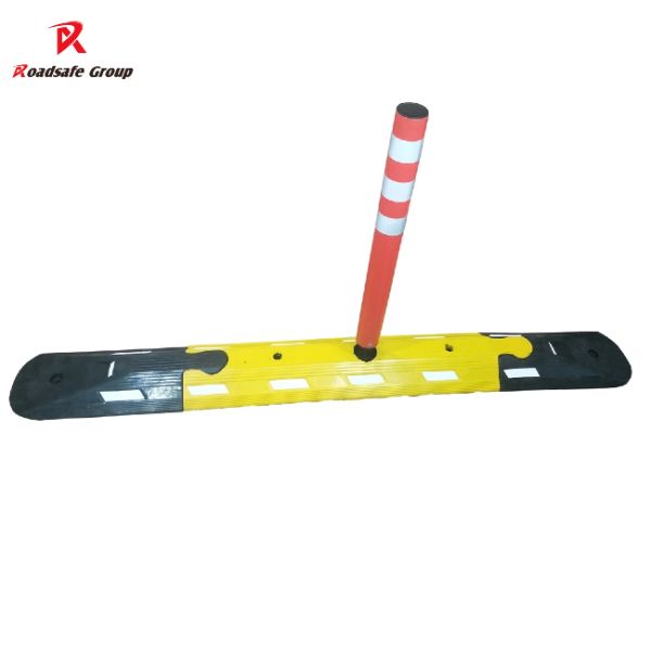 Roadsafe Traffic Road Delineator Post Diviner High-Intensity Prismatic Reflective Flexible 90cm Rubber Base Connecting Heavy Duty 15kgs