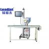 Leadjet Co2 Flying Laser Marking Machine , Online Batch Coding Machine For Packing for sale