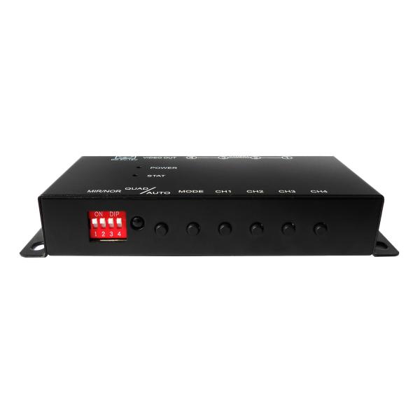 Panoramic Security 4 Channel Car DVR Recorder 360 Degree Bird View Camera System