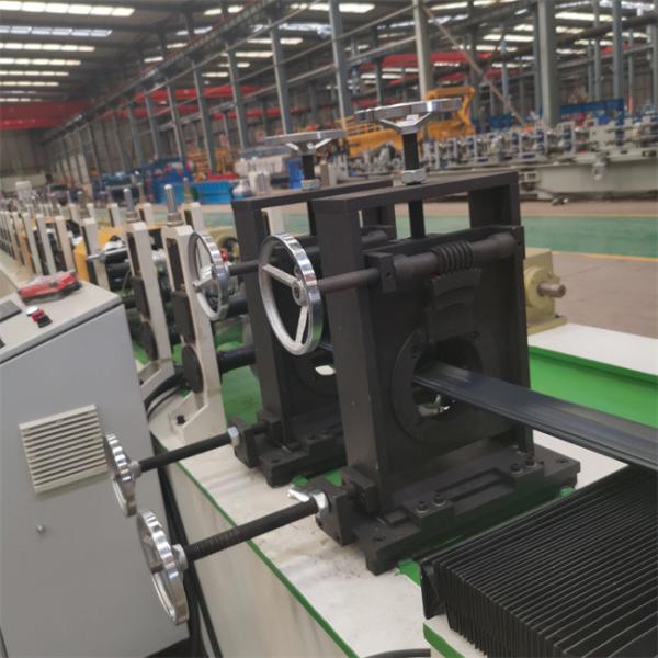 7.5kw Shutter Door Roll Forming Machine PU Roller Shutter Door Making Machine