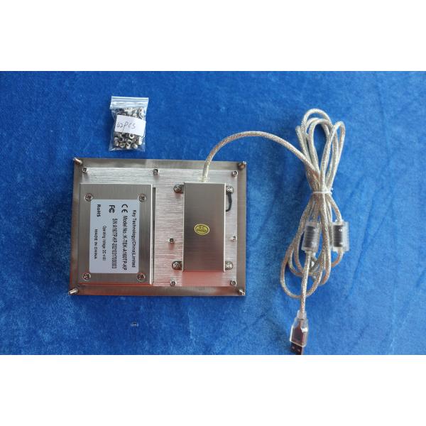 Waterproof Industrial Rugged Touchpad Rear Panel Mounting IP65 With Long Stroke