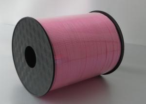 China Rose Color PP Solid Crimped Curling Ribbon for gift wrapping 3 / 16 X 500y on sale