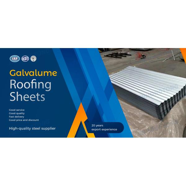 Building Material Customization Galvalume Roofing Sheet with Construction Certificate SNI Dx51d Dx52d Dx53d