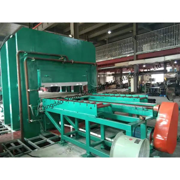 Rubber Car Mat Making Plant/Two-Way Sliding Mold Vulcanizing Press