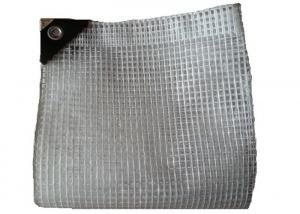 Quality Durable Mesh PE Tarpaulin Waterproof Woven Fabric Lamination Tarpaulin for sale