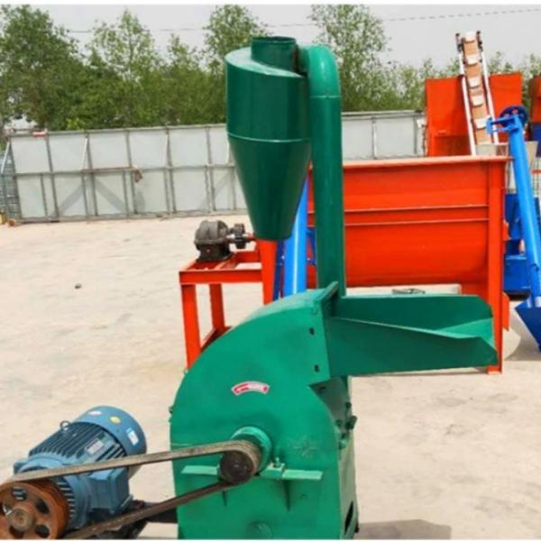 Animals Feed Pellet Production Line Poultry Breeding Feed Pelletizing Machine Make Pellet For Animal Feed