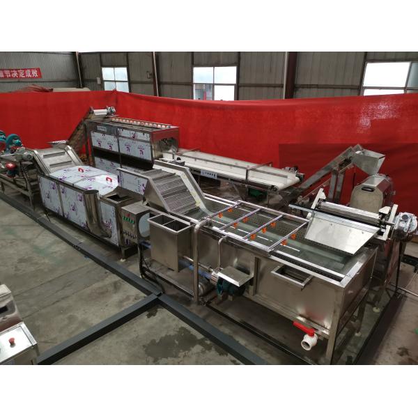 380v Frozen French Fries Making Machine Chips Processing Easy Opreation