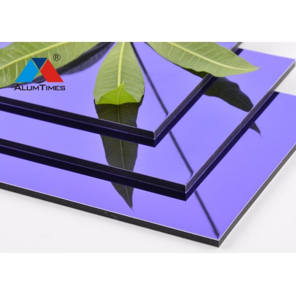 Aluminium Composite Panel Cladding , Fire Resistant Aluminium ACP Sheet