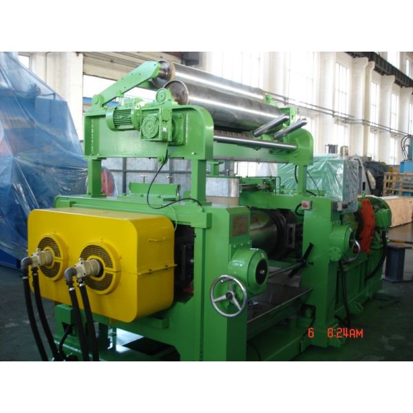 2 Roll Rubber Mixing Machine side view