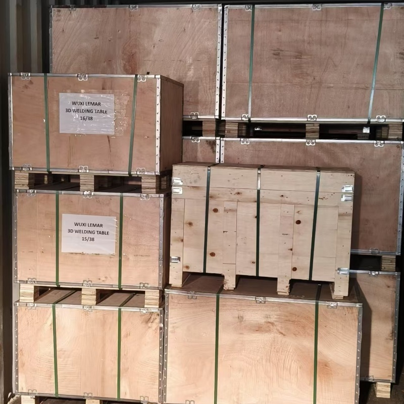 Welding table delivery process