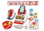 Pretend Children's Play Toys Cash Register With Scanner And Credit Card Machine