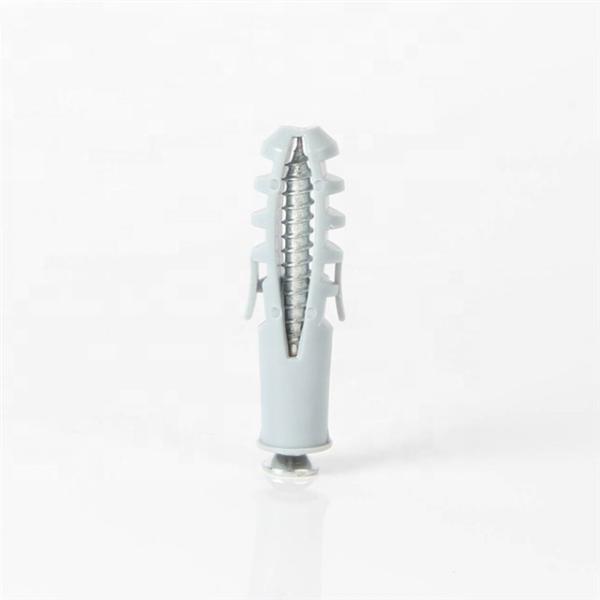 M10 Symmetrical Plastic Wall Plug Screw Fastener Self Tapping