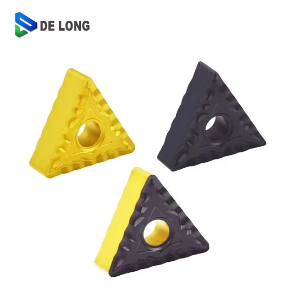 Non-Customized DIN GB Standard Negative Rake Angle Double Coating CNC Turning Inserts for Steel Parts