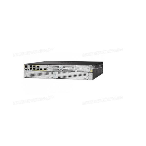 Cisco ISR4351-SEC/K9 Security Bundle 3 WAN/LAN Ports 3 SFP Ports Multi Core CPU 2 Service Module Slots VPN