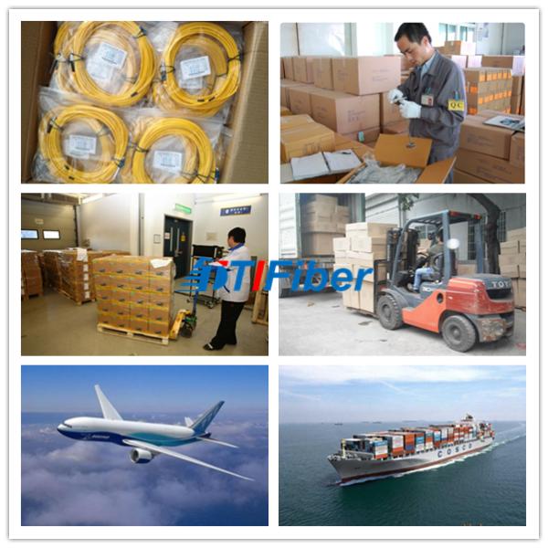 FTTH Fiber Optic Pigtail Ribbon 12 Core Multimode Fiber Optic Cable Waterproof