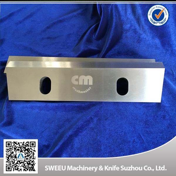 Durable D2 Replacement Plastic Cutting Blade For Plastic Recycling Machine / Line