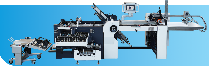 PRY-670D Computerized Three Electric Control Knife Paper Folding Machine with Motor Core High Productivity
