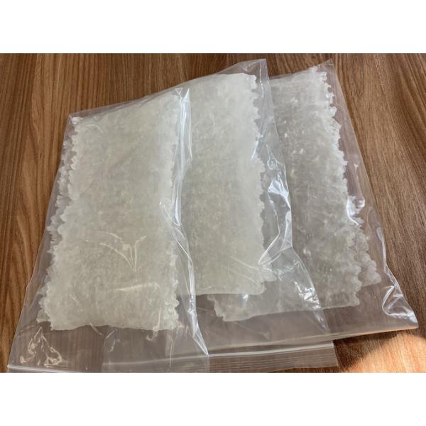 FFKM Compound Perfluoroelastomer with TR -17 Amber Translucent Slab Appearance for O Rings and Seals