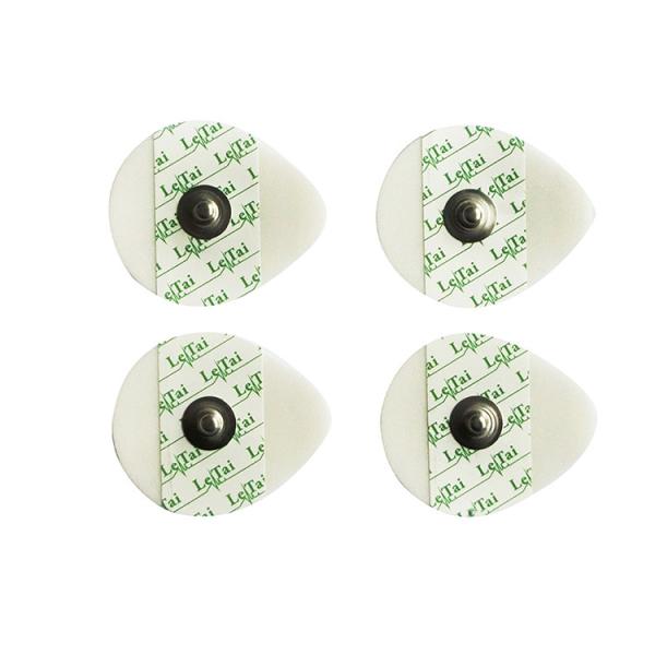 Roundsnap disposable ecg electrode padsecg chest electrodeecg alligator clips