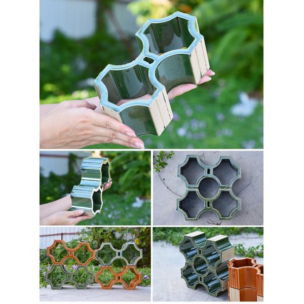 50/100mm Decorative Hollow Bricks For Classical Window Wall Ventilation Block
