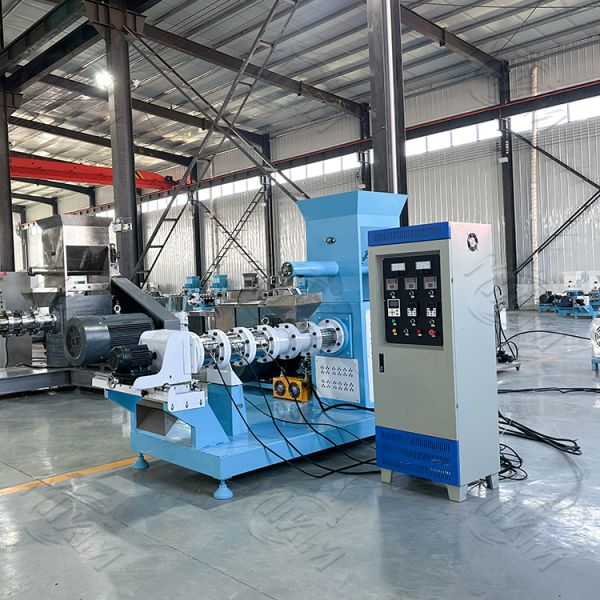 automatic Feed Making Machine Pet Cat Dog Rabbit Fish Feed Extruder Granulator Machine Animal Feed Processing Machinery for sale
