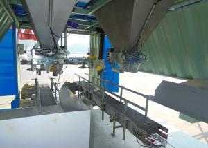 Quality Mobile Packaging System Trailer With FFS Machine / Palletizing For Cement Packing for sale