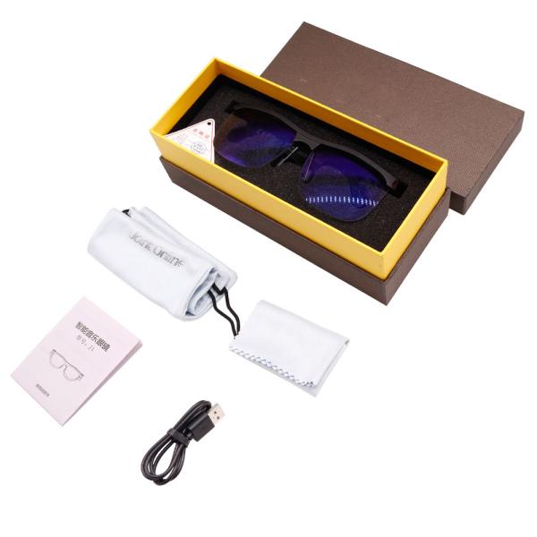 Mirror Glasses Leopard Print Cloth Accessories Conversation Navigation Open style multi-function Voice control AI Glasses