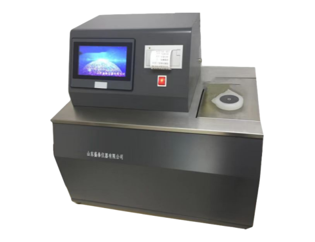 Single Hole Automatic Pour Point Tester +30℃ ~ -70℃ Metal Bath ASTM D97