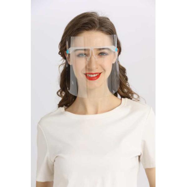 Anti Fog Transparent Disposable Face Shield With Frame