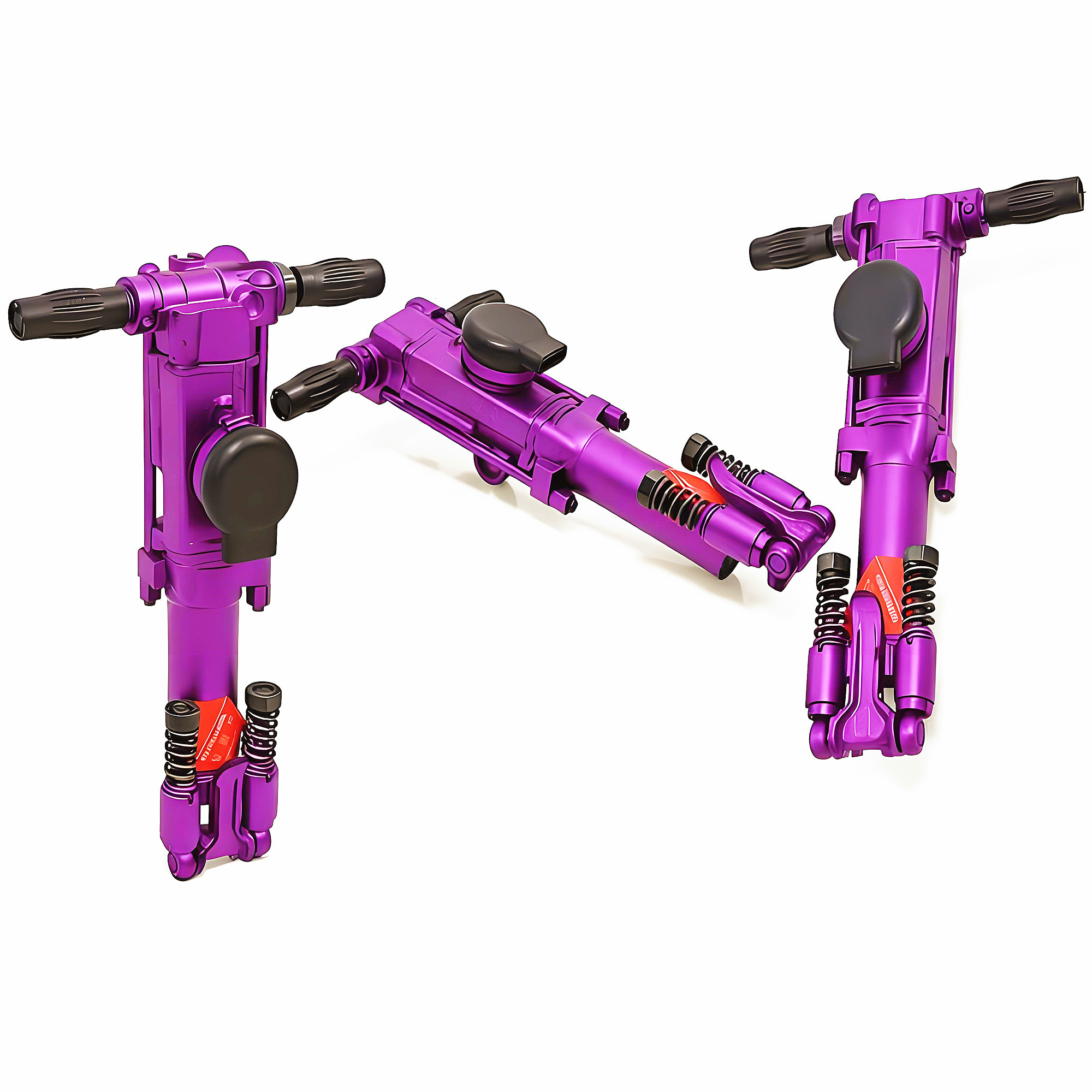 Flexible Operation Pneumatic Rock Drill Machine Simple Structure Portable Rock Drilling Machine