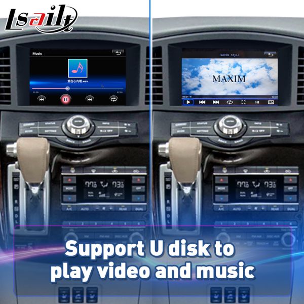 Lsailt Wireless Android Auto Multimedia Carplay Screen for 2011-2017 Nissan Quest E52