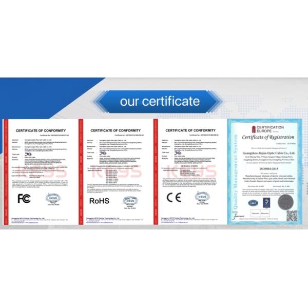 YOFC LSZH Sheath FTTH Fiber Optic Drop Cable for Communication