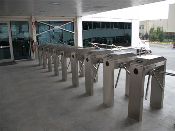 High Speed Security Mechanical Tripod Turnstile Gate For Factory Colleges