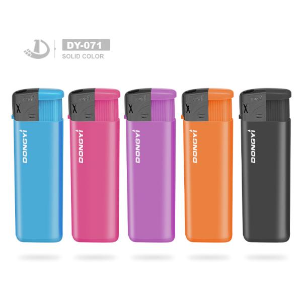 Customized Request Dongyi Plastic Smoking Electronic Lighter with Normal Label-Love